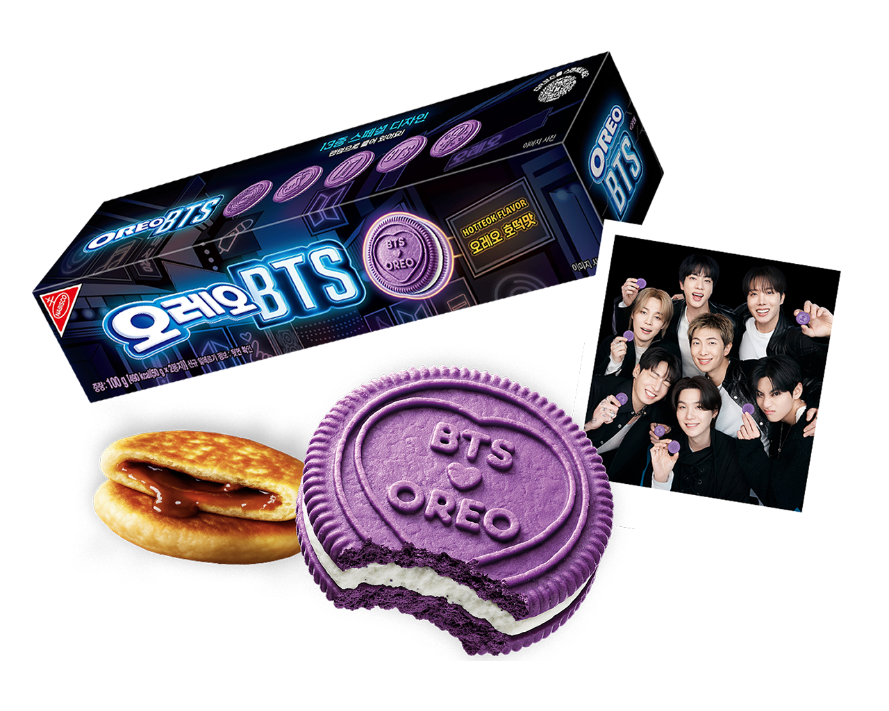 OREO&BTS
한정판 
오레오 호떡맛